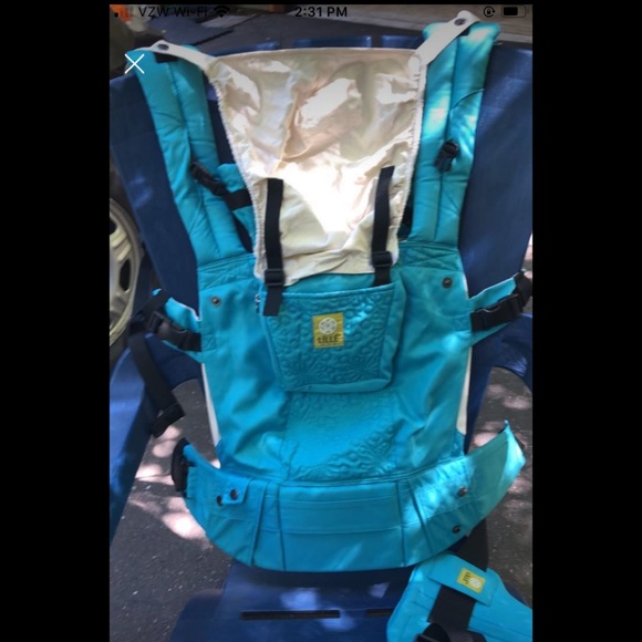 lillebaby embossed teal